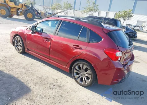 2013 Subaru Impreza 2.0I Sport Premium z USA, uszkodzony, nr VIN JF1GPAL69D2874525